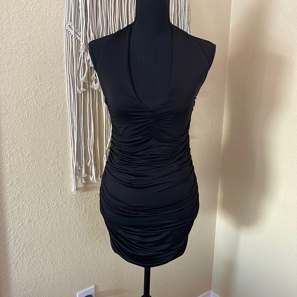 Women's halter bodycon dress NWOT MEDIUM